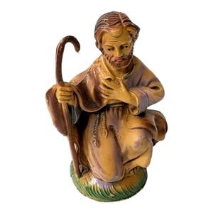 Fontanini Vintage Italy Nativity Shepherd Joseph Figurine Hand Painted 1979